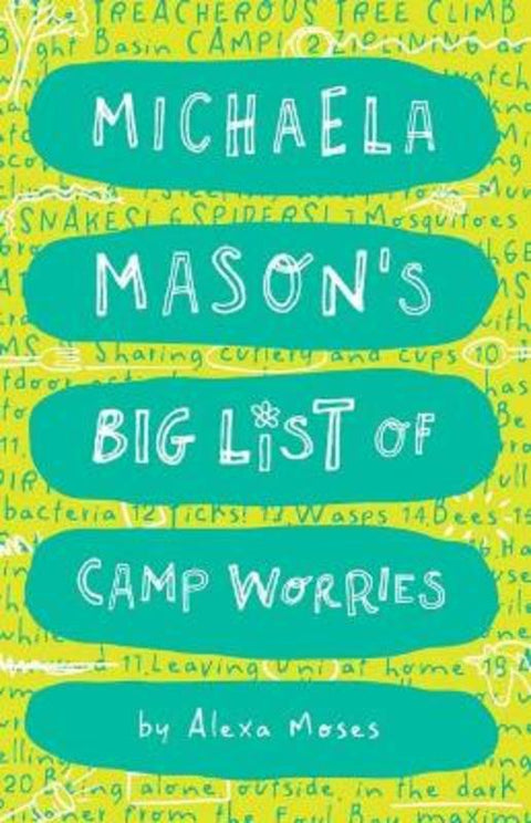 Michaela Mason's Big List of Camp Worries by Alexa Moses - 9781743838761