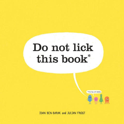 Do not lick this book by Idan Ben-Barak - 9781760293055