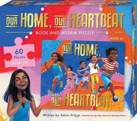 Our Home, Our Heartbeat Book and Puzzle Set from Adam Briggs - Harry Hartog gift idea