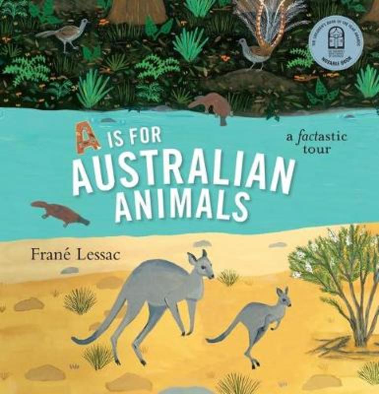 A Is for Australian Animals by Frane Lessac (Author/Illustrator) - 9781760650940