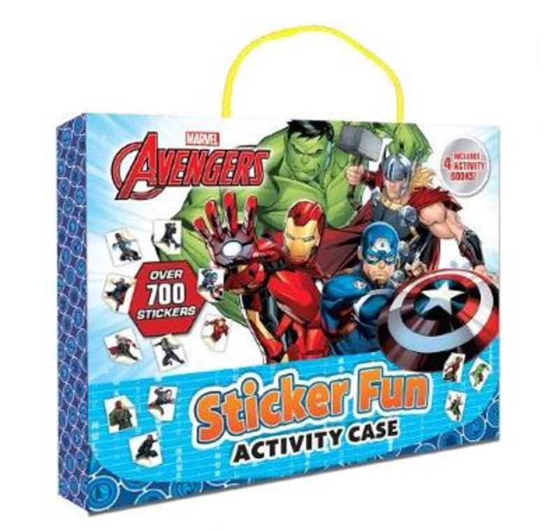 Avengers Sticker Fun Activity Case (Marvel) by Marvel 9781760668624