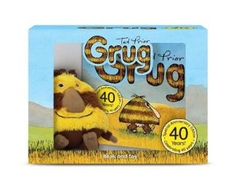 Grug 40th Anniversary Celebration Book and Plush Box by Ted Prior - 9781760851521