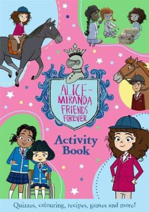 Alice-Miranda Friends Forever Activity Book by Jacqueline Harvey - 9781760896881