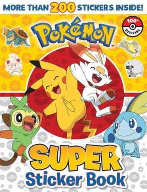 Pokemon: Super Sticker Book - 9781760972080