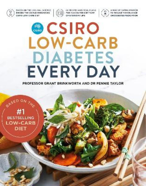 CSIRO Low-Carb Diabetes Every Day by Professor Grant Brinkworth - 9781760985684