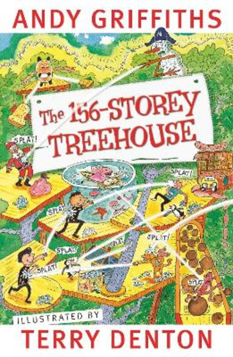 The 156-Storey Treehouse by Andy Griffiths - 9781760986612
