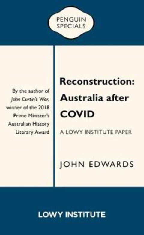 Reconstruction: Australia after COVID by John Edwards - 9781761042775