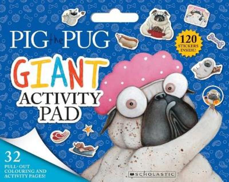 Pig the Pig Giant Activity Pad by Aaron Blabey - 9781761121234