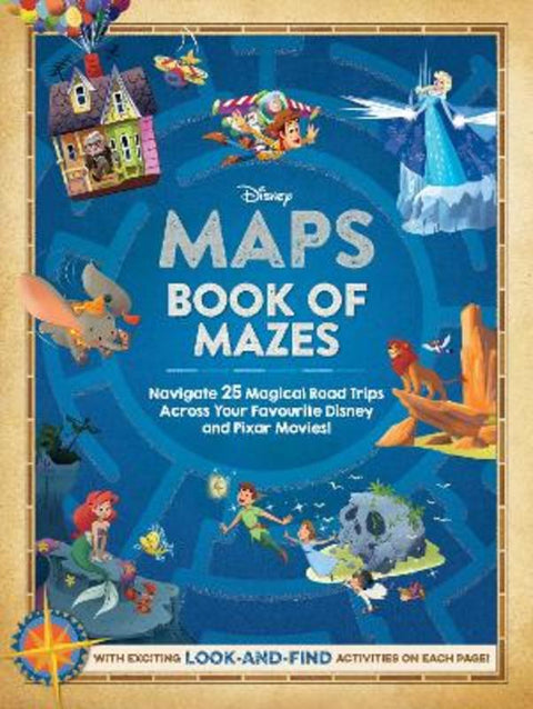 Disney Maps: Book of Mazes - 9781761121418