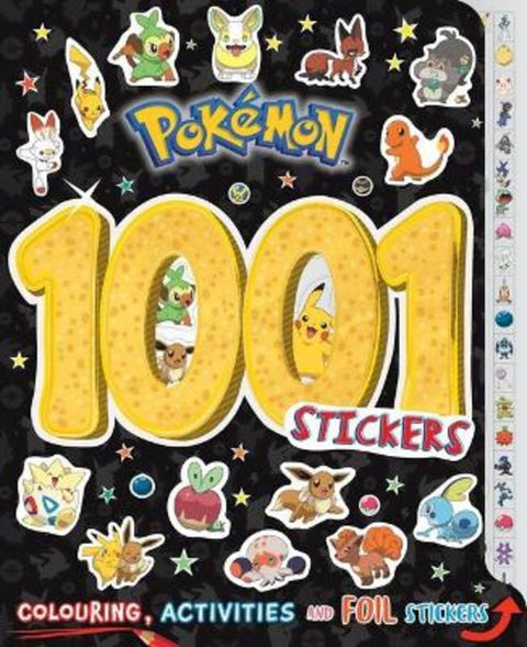 Pokemon: 1001 Stickers - 9781761122804