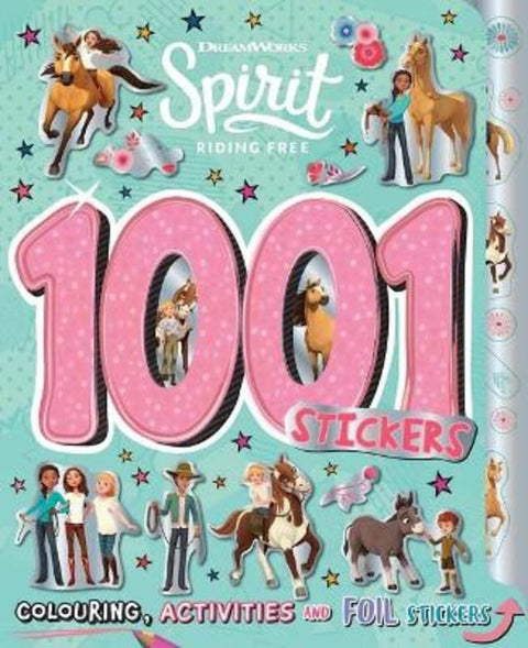 Spirit Riding Free: 1001 Stickers (Dreamworks) by  - 9781761122842