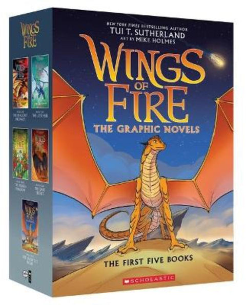 Wings of Fire: the Graphic Novels: the First Five Books by Tui,T Sutherland - 9781761123917