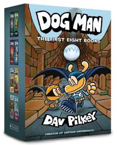 Dog Man: the First Eight Books by Dav Pilkey - 9781761125102