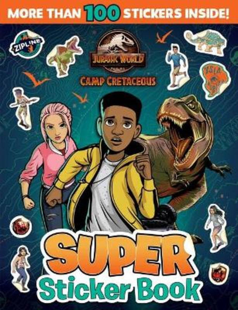 Jurassic World Camp Cretaceous: Super Sticker Book (Universal) - 9781761201226