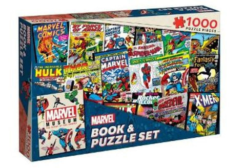 Marvel: Adult Book and Puzzle Set (1000 pieces) from  - Harry Hartog gift idea