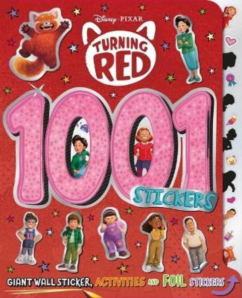 Turning Red: 1001 Stickers (Disney Pixar) - 9781761202841