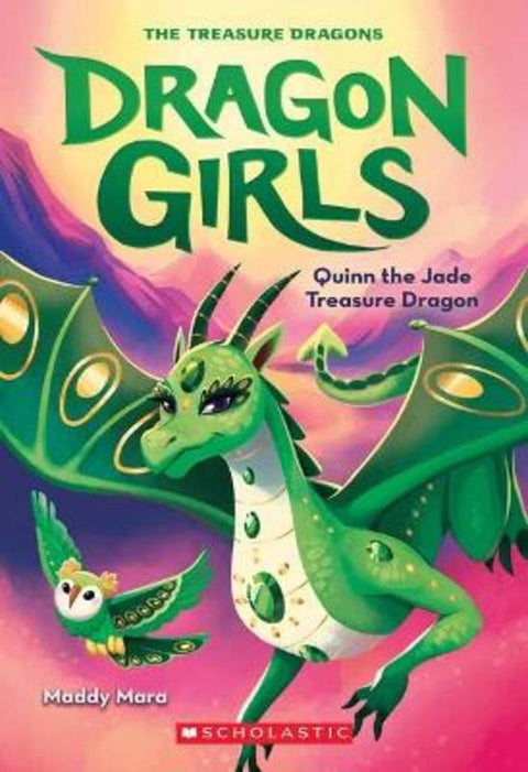 Quinn the Jade Treasure Dragon (Dragon Girls #6) by Maddy Mara - 9781761202933