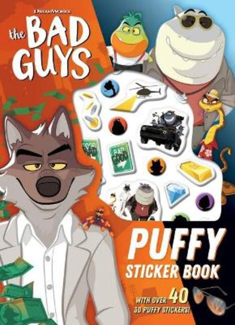The Bad Guys Puffy Stickers (Dreamworks) by  - 9781761203497