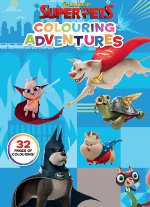 League of Super-Pets: Colouring Adventures (Dc Comics) by  - 9781761207808