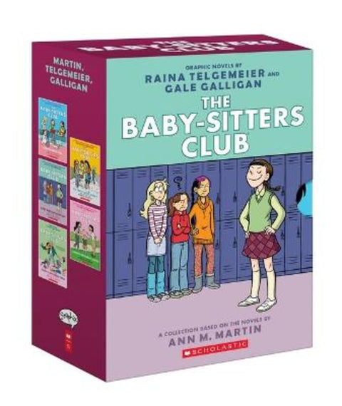 The Baby-Sitters Club: 5-Book Graphic Novel Boxed Set by Ann, M Martin - 9781761209055
