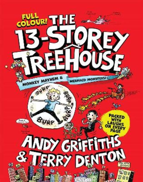 The 13-Storey Treehouse: Colour Edition by Andy Griffiths - 9781761266195