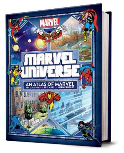 Marvel Universe: An Atlas of Marvel - 9781761291555