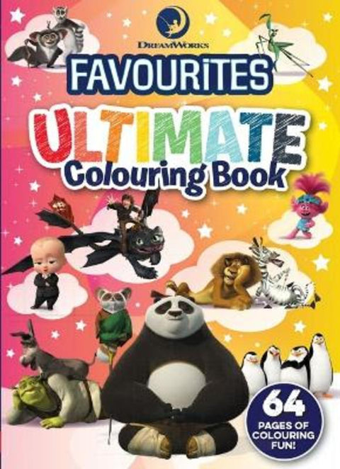 DreamWorks Favourites: Ultimate Colouring Book - 9781761296833