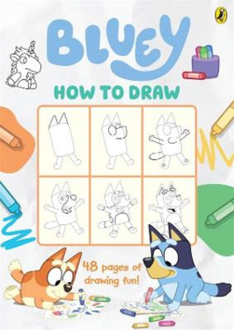 Bluey: How to Draw by Bluey - 9781761340987