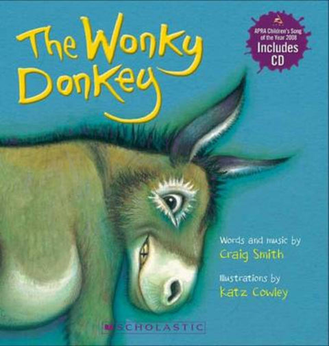 The Wonky Donkey Board Book (with Downloadable Song) by Craig Smith - 9781775431756