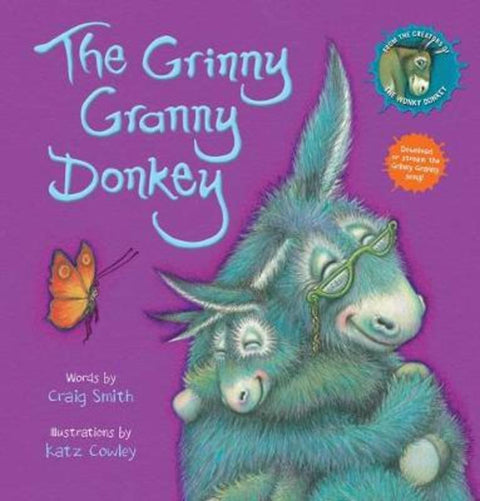 GRINNY GRANNY DONKEY BOARD BK by Craig Smith - 9781775436874