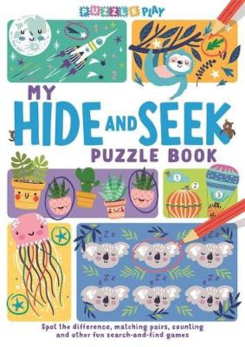 My Hide and Seek Puzzle Book by Max Jackson - 9781780556918