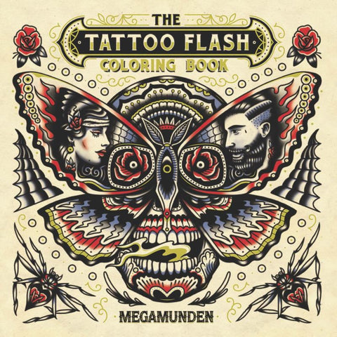 The Tattoo Flash Colouring Book by Megamunden - 9781780679167