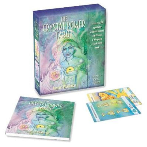 The Crystal Power Tarot by Jayne Wallace - 9781782496960