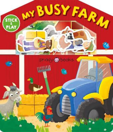 My Busy Farm: Magic Sticker Play & Learn by Roger Priddy - 9781783419364