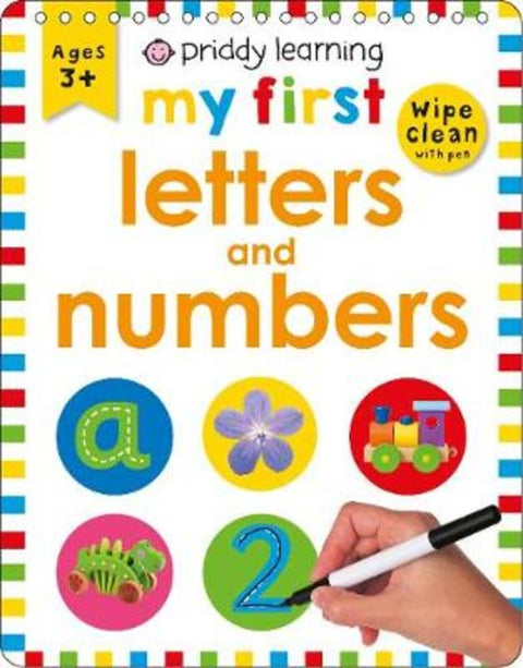 Wipe Clean Easels: My First Letters and Numbers by Roger Priddy - 9781783419692