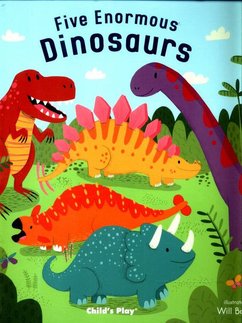 Five Enormous Dinosaurs by Will Bonner - 9781786281777