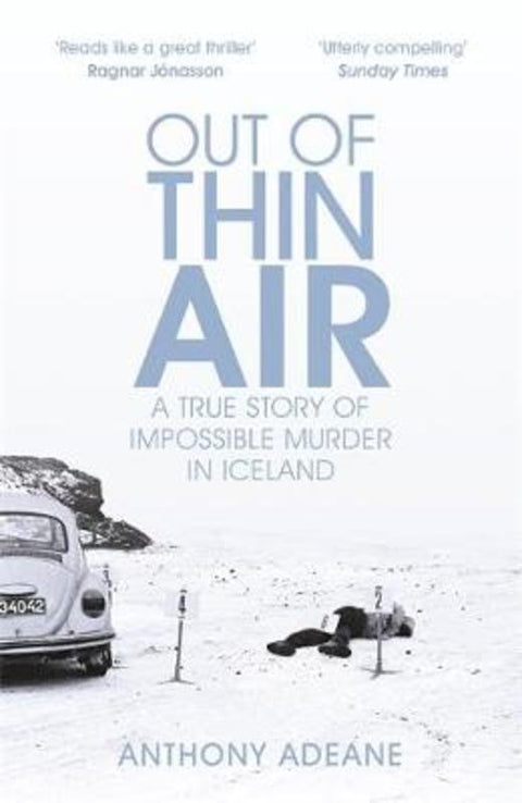 Out of Thin Air by Anthony Adeane - 9781786487483