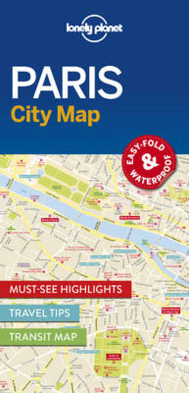 Lonely Planet Paris City Map by Lonely Planet - 9781786574152