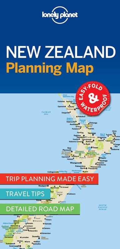 Lonely Planet New Zealand Planning Map by Lonely Planet - 9781786579041