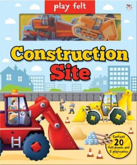 Play Felt Construction Site - Activity Book by Oakley Graham - 9781787004344