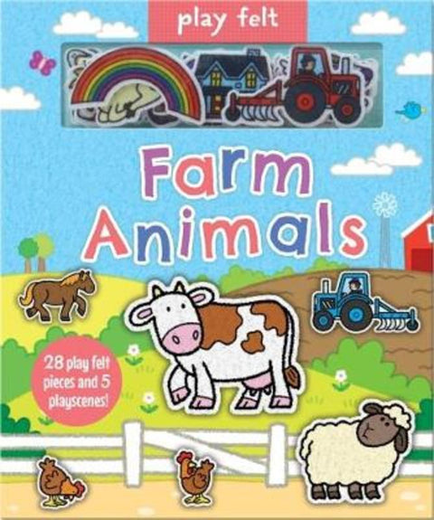 Play Felt Farm Animals - Activity Book by Erin Ranson - 9781787005235