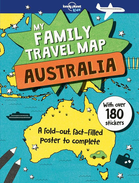 Lonely Planet Kids My Family Travel Map - Australia by Lonely Planet Kids - 9781787013209