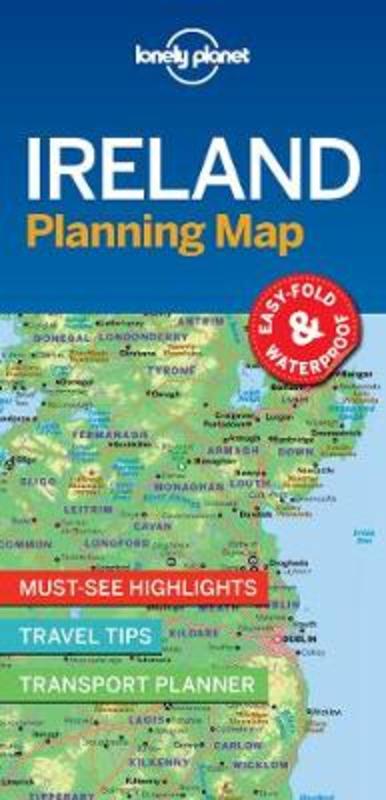 Lonely Planet Ireland Planning Map by Lonely Planet - 9781787014541