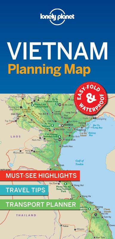 Lonely Planet Vietnam Planning Map by Lonely Planet - 9781787014565