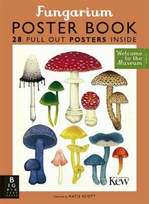 Fungarium Poster Book by Ester Gaya - 9781787418288