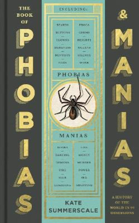 The Book of Phobias and Manias by Kate Summerscale - 9781788162814