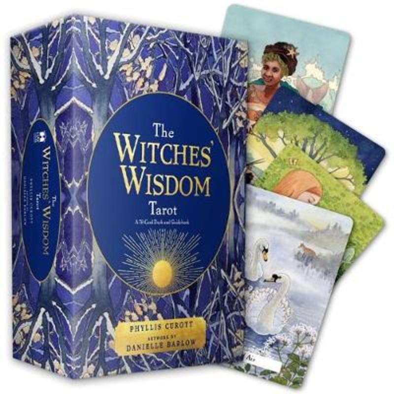 The Witches' Wisdom Tarot (Deluxe Keepsake Edition) by Phyllis Curott (Uk Author) - 9781788173216