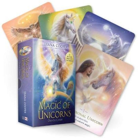 The Magic of Unicorns Oracle Cards by Diana Cooper - 9781788174510