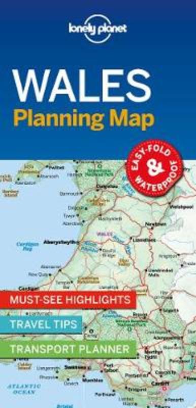 Lonely Planet Wales Planning Map by Lonely Planet - 9781788686129