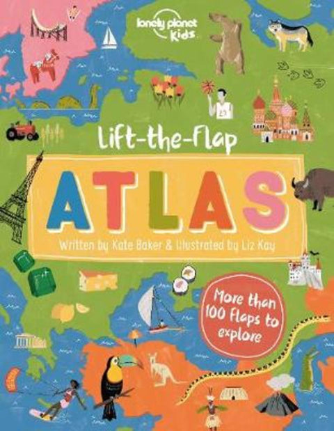 Lonely Planet Kids Lift-the-Flap Atlas by Lonely Planet Kids - 9781788689267